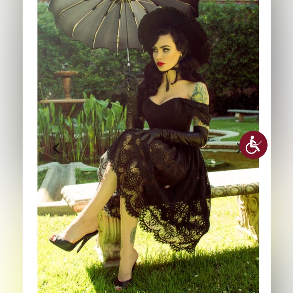 La Femme en Noir Southern Gothic Skirt